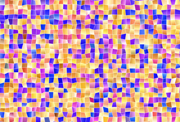 Light Blue, Yellow vector layout with lines, rectangles.