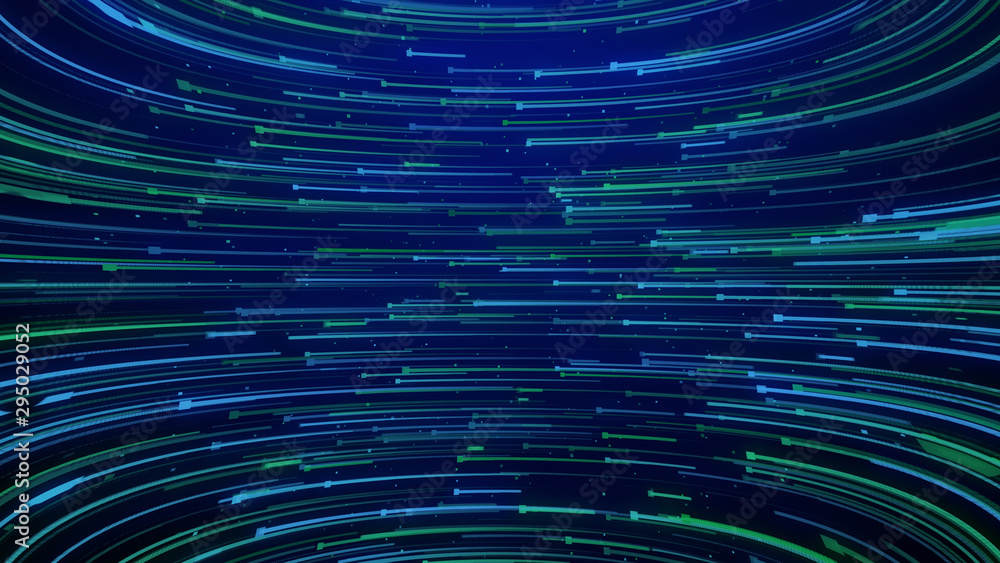 Aufkleber high speed line abstract technology background digital fiber hi tech concept