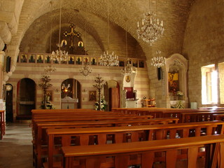 Church of Saidet et Talleh Deir El Qamar in mount Lebanon Middle east