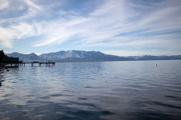 Winter Lake Tahoe