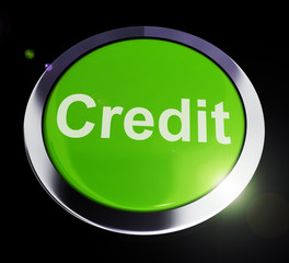 Credit line concept icon  referring to bank loans or borrowed money - 3d illustration