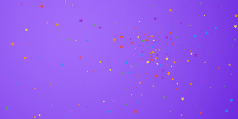 Fototapeta premium Festive confetti. Celebration stars. Joyous stars 