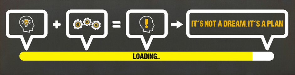 It´s not a dream, it´s a plan