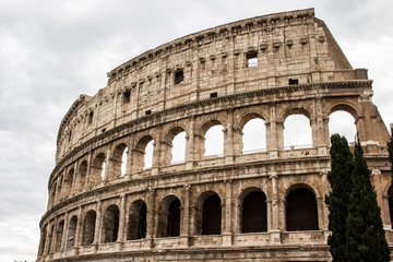 Fototapeta na wymiar Coliseum, the great beauty of Rome
