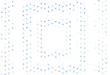 Light background with triangles.