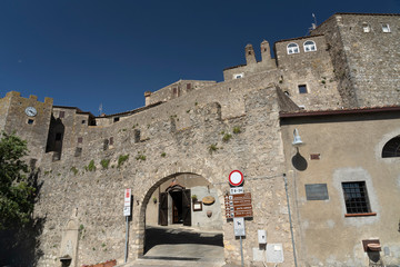 Capalbio, historic village in Maremma, Tuscany