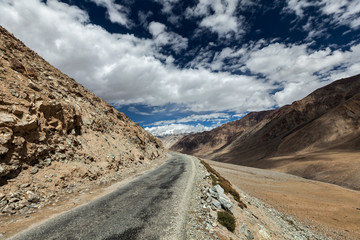 Road in Himalayas