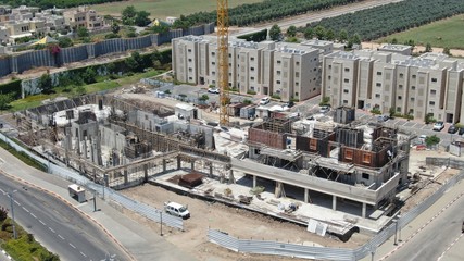 Fototapeta premium buildings in construction