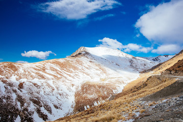 Remarkables View over Queenstown in New Zealand