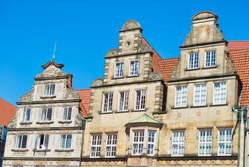 Ancient medieval architecture of Bremen, Germany