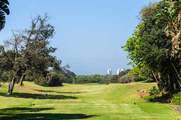 Golf Course Hole Green Scenic Coastal Landscape