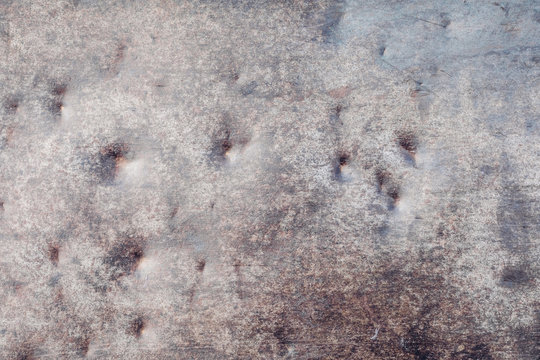 Old rusty with dented metal texture background. Shabby metal surface Stock  Photo | Adobe Stock