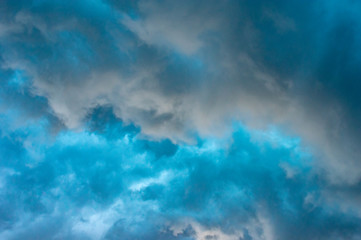 Dramatic Thunderstorm Clouds