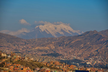 La Paz mit Illimani