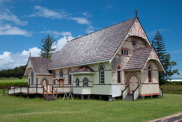 Old country timber church 2 Australia