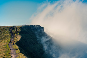 pen y fan on the brecon beacons in outh wales