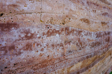 Rustic brown cement wall background