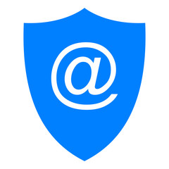 Obraz premium E-mail symbol und Schild