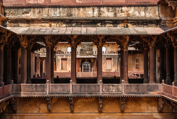 Fototapeta na wymiar Datia palace in Madhya Pradesh, India