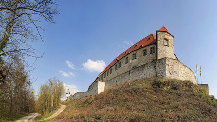 Fototapeta na wymiar Schloss Neuenburg an der Unstrut