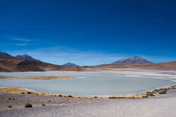 Lagune in Bolivieen