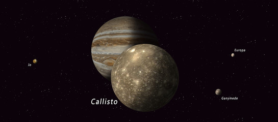 callisto jupiter satellite © alex_aldo