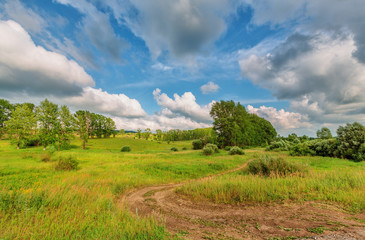 Rural russian landscape