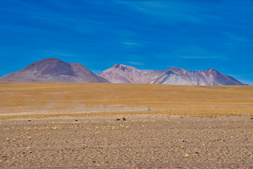 Fahrt über das Altiplano