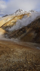 Kerlingarfjöll, Iceland - mountain range in the highlands of south Iceland, popular destination for hikers and nature enthusiasts