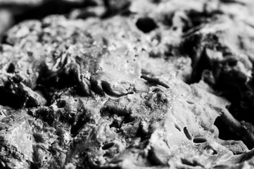 Handmade background and texture. Abstract hand painted dark  and white background.