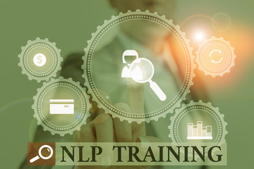 Handwriting text writing Nlp Training. Conceptual photo the study of the structure of subjective...
