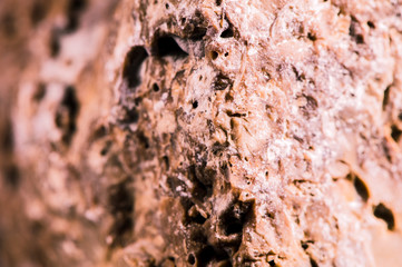Background of stone wall texture photo.