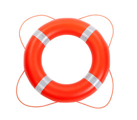 Life buoy. Safety buoy. Rescue ring. Maritime