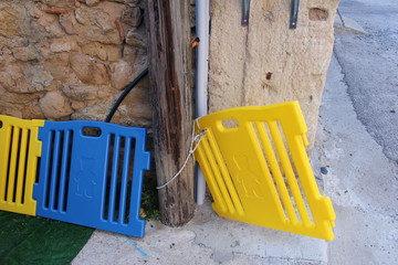 portail en plastique