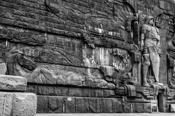 The Monument to the Battle of the Nations in Leipzig, Germany. May 2014