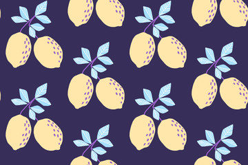 Cute summer pattern. Jungle pattern