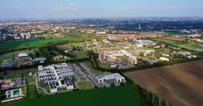 Aerial View Of The Campus Of The University Of Parma