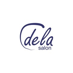 salon logo template, tower design vector creative concept idea