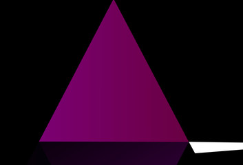 Light Blue, Yellow vector polygon abstract background.