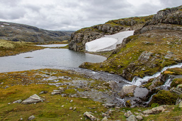 Landschaft Aurlandsfjell in Norwegen 6