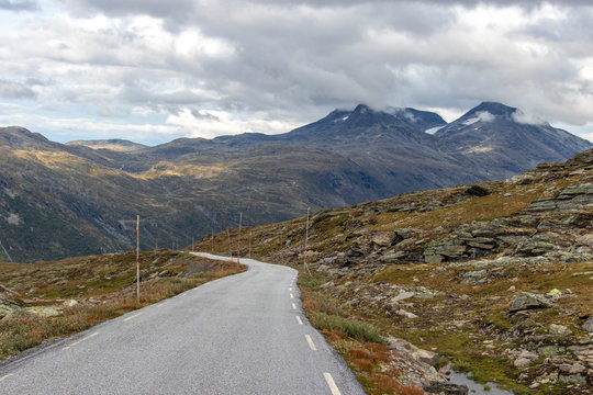 Tindevegen in Norwegen