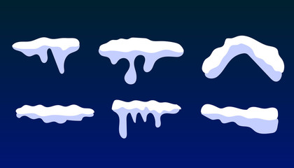 Snow caps, snowballs