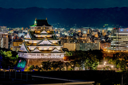 大阪城/大阪/osaka castle/Osaka Night/ 大阪夜景/観光
