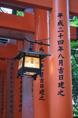 Japanese lantern - Torii - Kyoto - Japan
