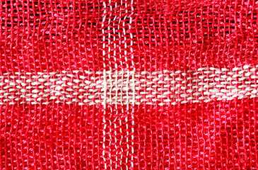 Red And White Cloth