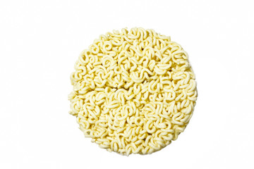 Noodle isolated on white background - Clipping path