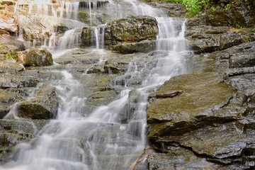 waterfall in forest