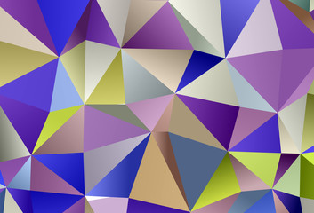 Obraz premium Light Multicolor vector backdrop with lines, triangles.