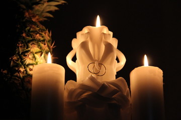 wedding candles