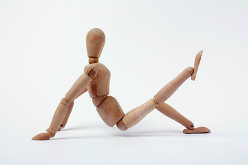 Boneco de madeira